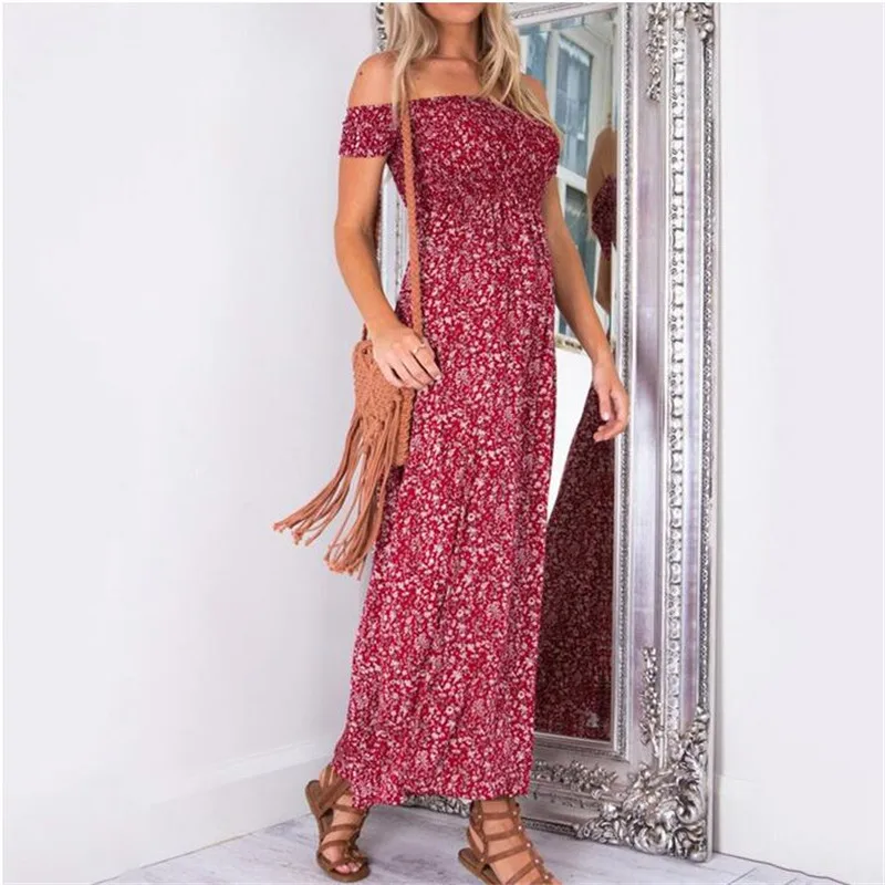 В богемном стиле летнее женское платье 2018 Лидер продаж AIDAYOU сексуальная Fit and Flare