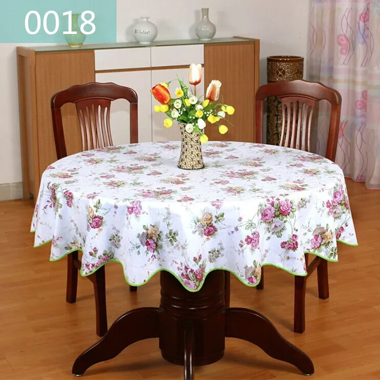 Настольная юбка ПВХ круглая защита от масла одноразовая вода горячей окружающей