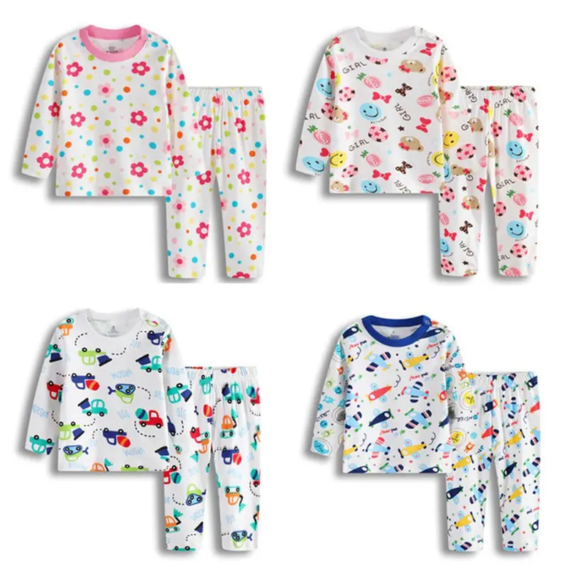 Комплект одежды для новорожденных мальчиков и девочек хлопковые детские