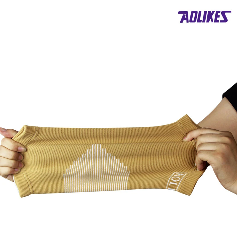 1 шт. эластичные локоть Поддержка нейлона с длинными рукавами теннис артрит