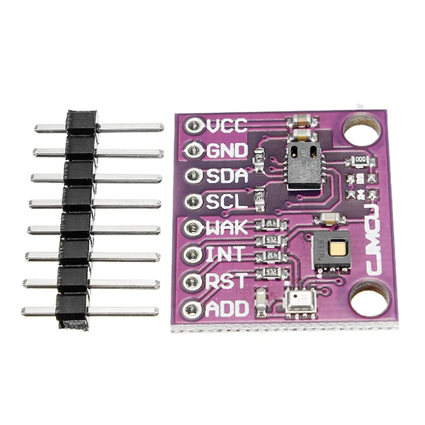 CCS811+ SI7021+ BMP280 углекислый CO2 VOCs датчик давления газа температуры и влажности