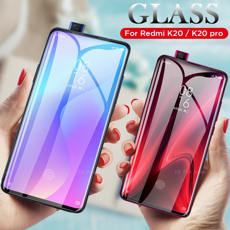 Закаленное 3d стекло с полным покрытием для Xiaomi Redmi K20 Защитная пленка экрана Mi 9T Pro