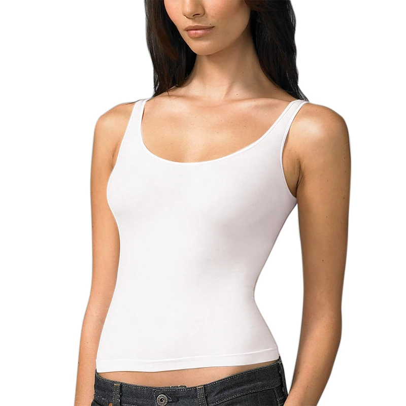 Женский топ на бретелях KalvonFu модный летний майка из модала сексуальная одежда