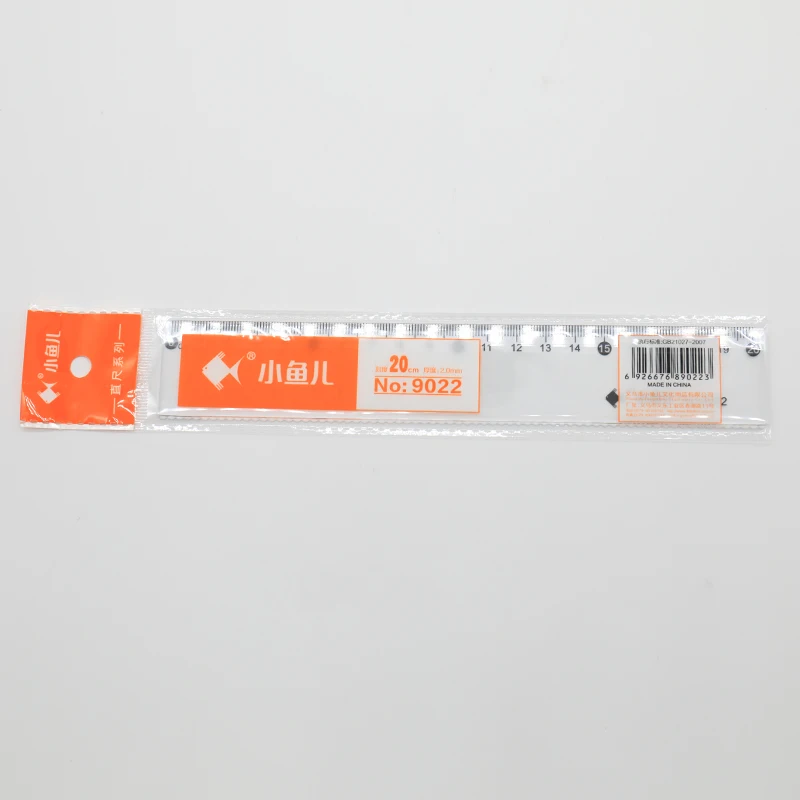 Простой Прозрачный Пластик правитель студент 18 см прямо Рисование высоким