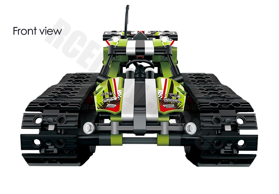 Technic RC Гусеничный гонщик Автомобильный Электрический двигатель с функцией питания совместимый Technic городской строительный блок кирпичи модель игрушки для мальчиков