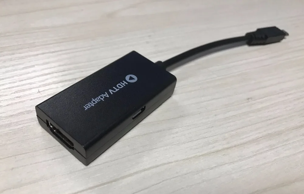 100 шт./лот 5-контактный микро USB 5pin к HDMI HDTV HD ТВ адаптер для ПК DVD | Электроника