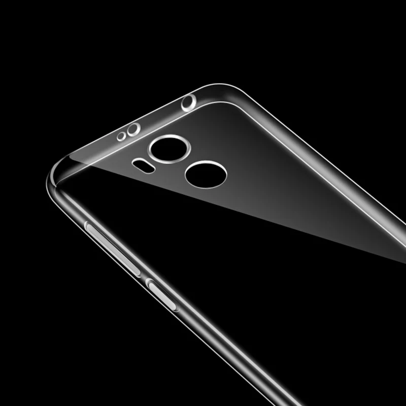 Для Xiaomi Redmi 4 Pro Чехол 5 0 дюймов прозрачная задняя крышка из ТПУ мягкий чехол для Xiomi