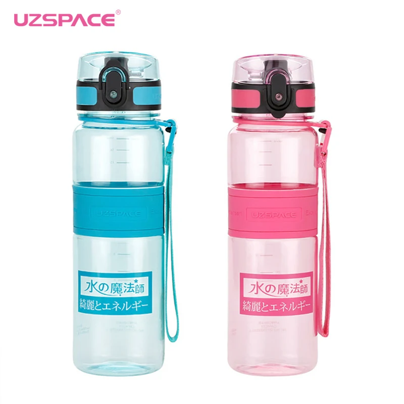 UZSPACE Infuser бутылка для воды флип-топ с герметичной крышкой с одним кликом открытым-нетоксичный BPA бесплатно и экологически чистый Тритан Co-Poly