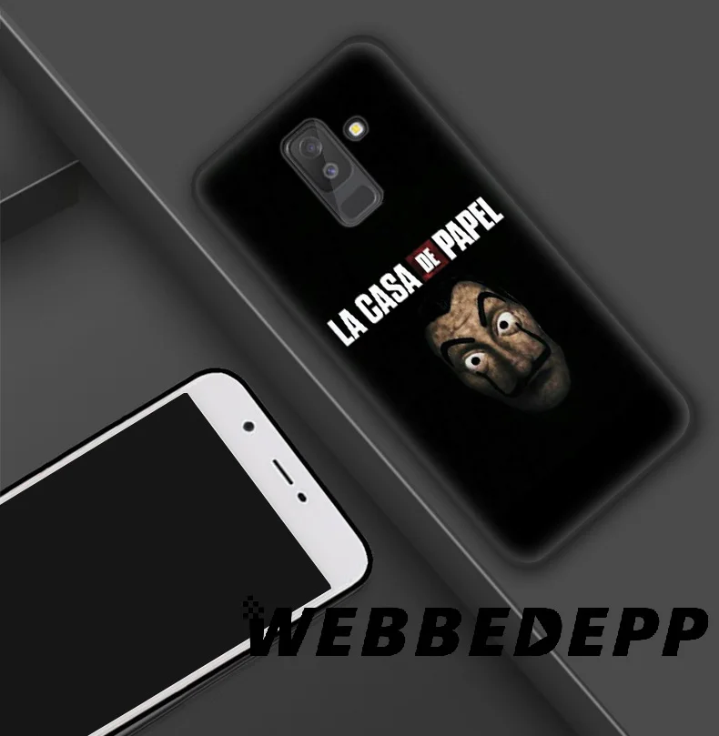 WEBBEDEPP Money Heist La Casa De Papel Soft Silicone Case for Samsung Galaxy A9 A8 A7 A6 Plus 2018 A5 A3 2017 2016 Note 9 8 |