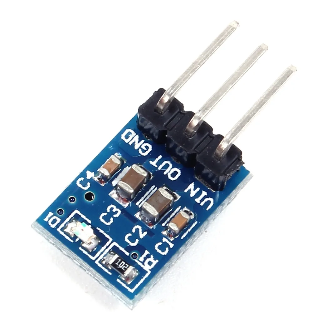 DC понижающий Питание модуль 3 V AMS1117 силовой 4 75 12V постоянного тока до