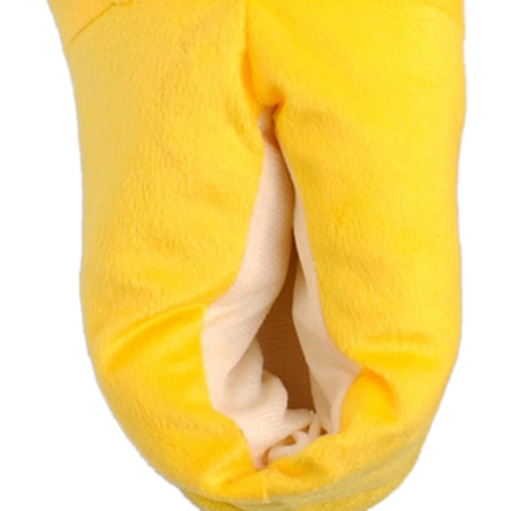 Детская обувь с плюшевой лапой и когтями в виде животных Очень мягкие домашние