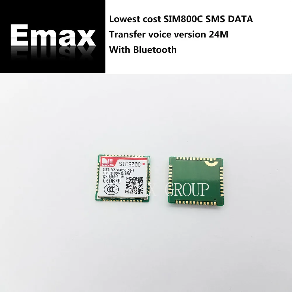 10 шт. или 50 100 шт./лот SIM800C низкая цена Передача SMS данных голос с Bluetooth 100% новый и