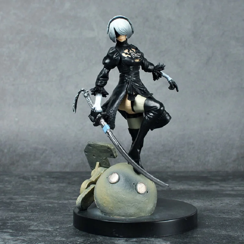 15 см NieR Automata YoRHa No. 2 клеш 2B дисплей аниме фигурка игрушка мультфильм YoRHaModel кукла