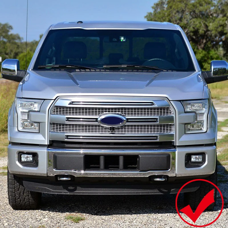 Для Ford F150 F 150 2015 2019 ABS автомобильные аксессуары передний нижний бампер полоски