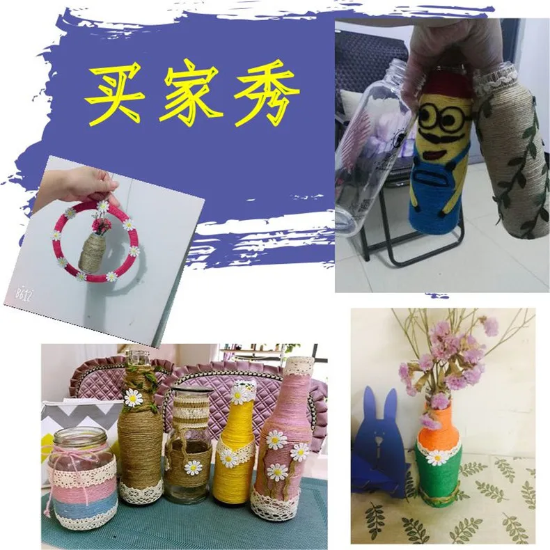 Органическая Вощеная пенька yard Twine 1,5/2 мм x 70 м полированная натуральная 2 нити Ювелирная упаковка лома бронь этикетка DIY