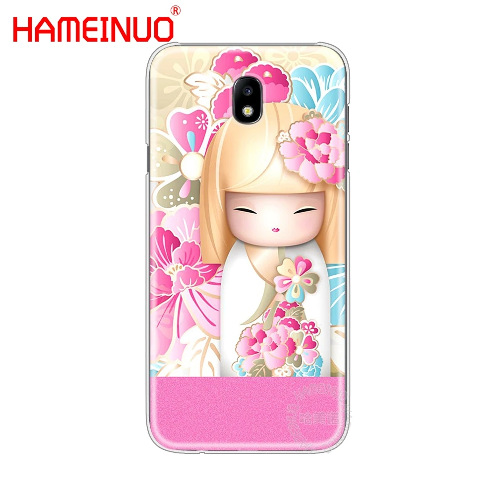 HAMEINUO kawaii Japanese Kokeshi Doll чехол для телефона Samsung Galaxy J3 J5 J7 2017 J527 J727 J327 Prime J330 J530 J730 PRO|case