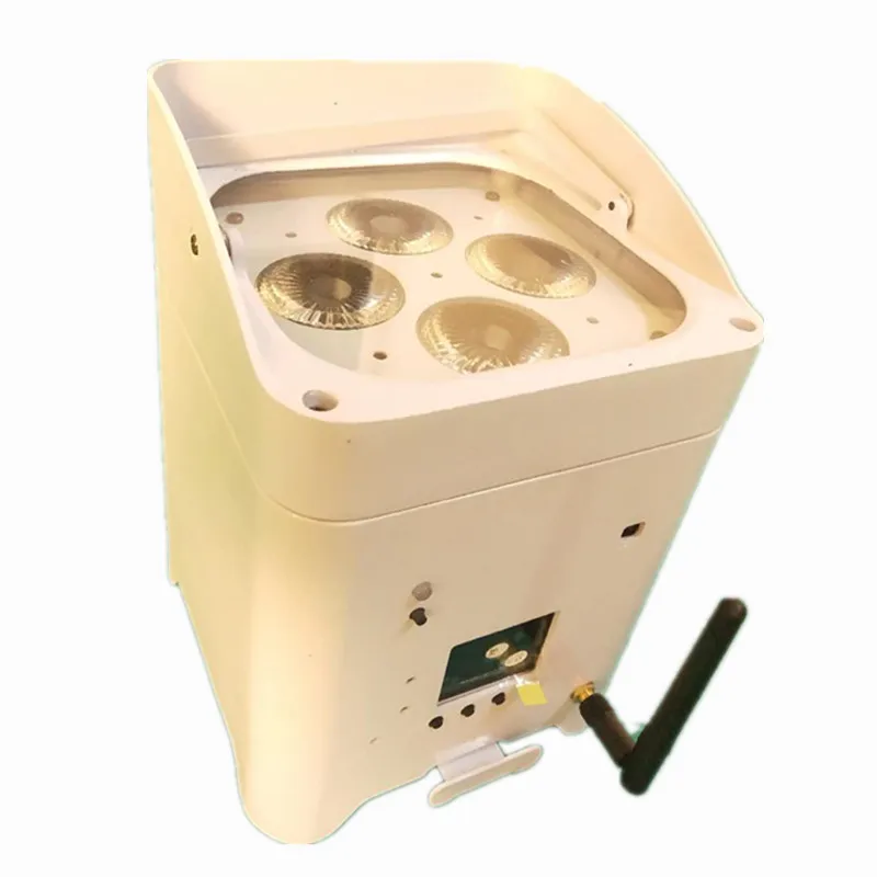 

2 шт./лот, хит продаж, 4 шт. x 18 Вт, 6 в 1, RGBWY, УФ Беспроводная батарея, led par light, suport app, dmx, управление, led, стирка, диско-бар, сценическое освещение
