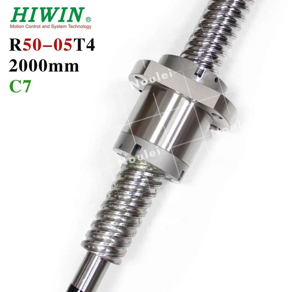 Шариковый винт HIWIN 5005 C7 2000 мм свинцовый шнек 5 со стандартной шариковой гайкой и