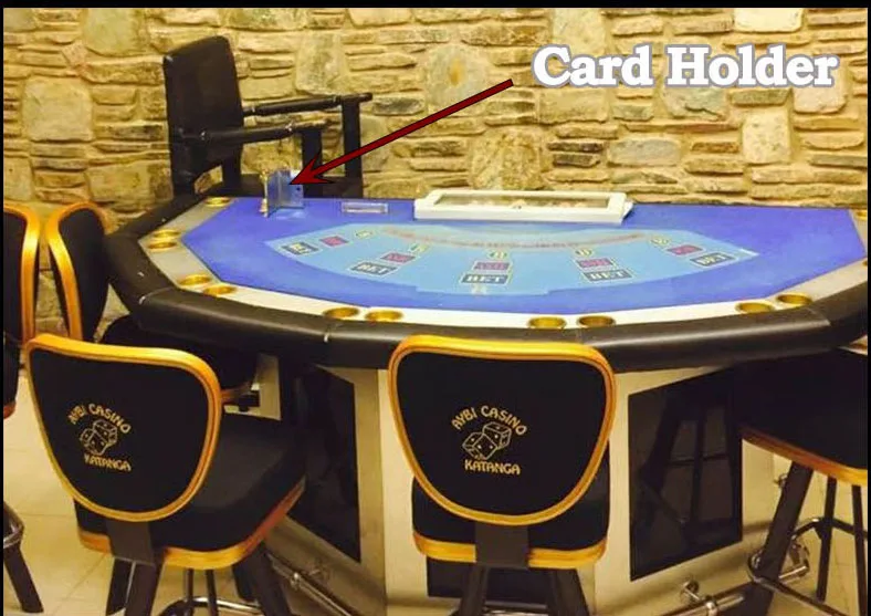 1 шт. держатель игральных карт металлические золотые игровой стол аксессуар|playing