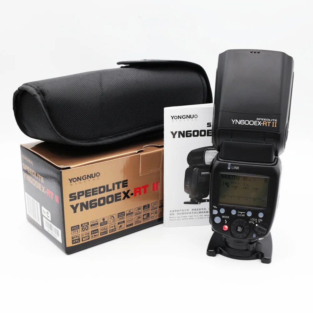 YN600EX-RT II ttl Master Flash Speedlite для Canon 2,4G беспроводной 1/8000s HSS GN60 автоматическое Ручное Масштабирование как 600EX-RT YN600EX II RT