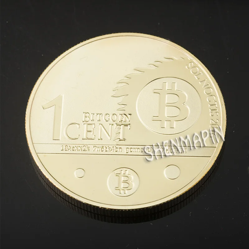 Сова памятная монета 999 Позолоченные Биткоин искусство коллекционные монеты бит