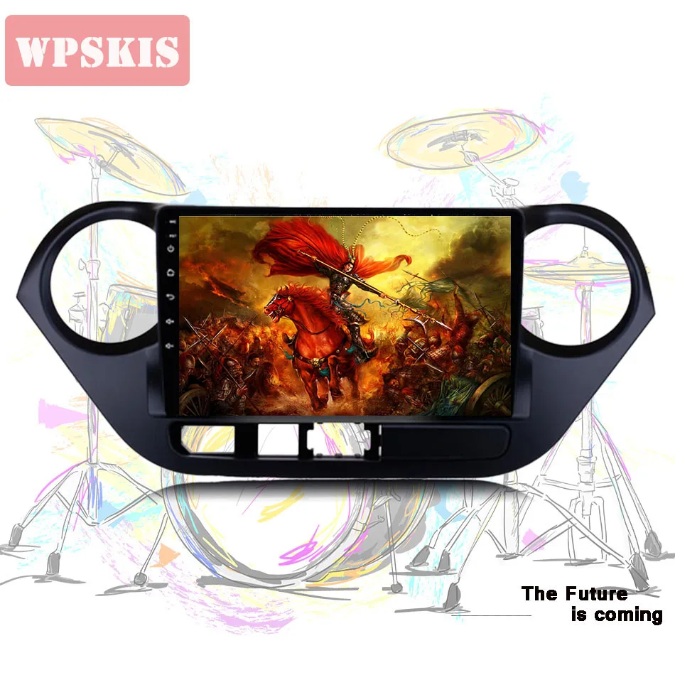 Octa Android 10 0 автомобильный gps навигация dvd плеер для Hyundai I10 2007 2013 2018 стерео Авто navi