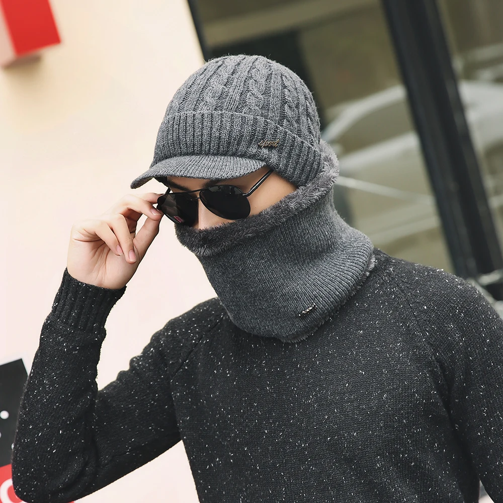 Простая зимняя шапка Skullies Beanies зимние шапки бини для мужчин и женщин шерстяной