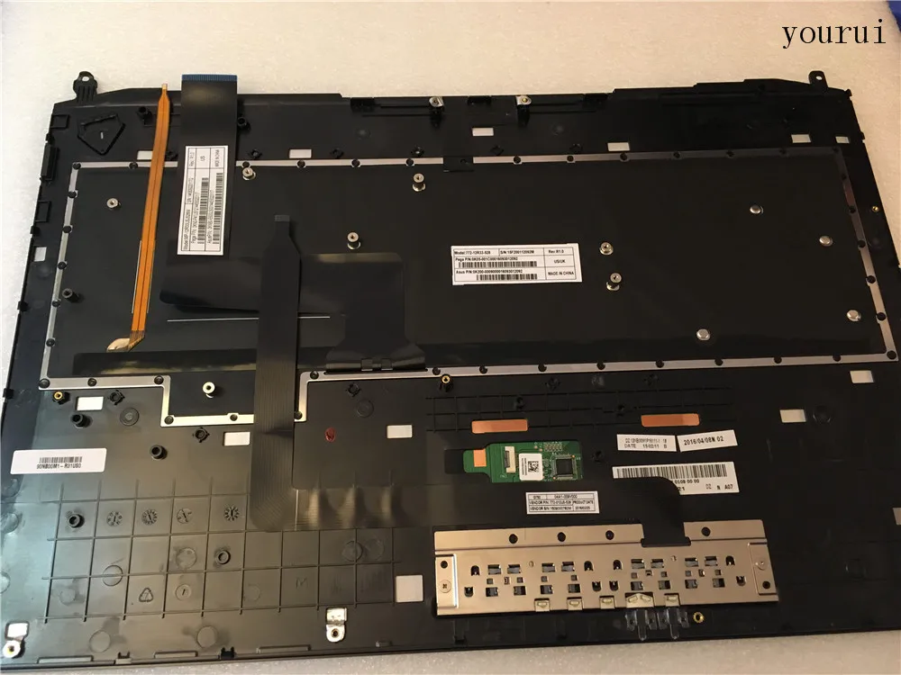 Клавиатура yousrui для ноутбука ASUSG750 G750JH G750JM G750JS G750JW G750JX G750JZ с подсветкой и