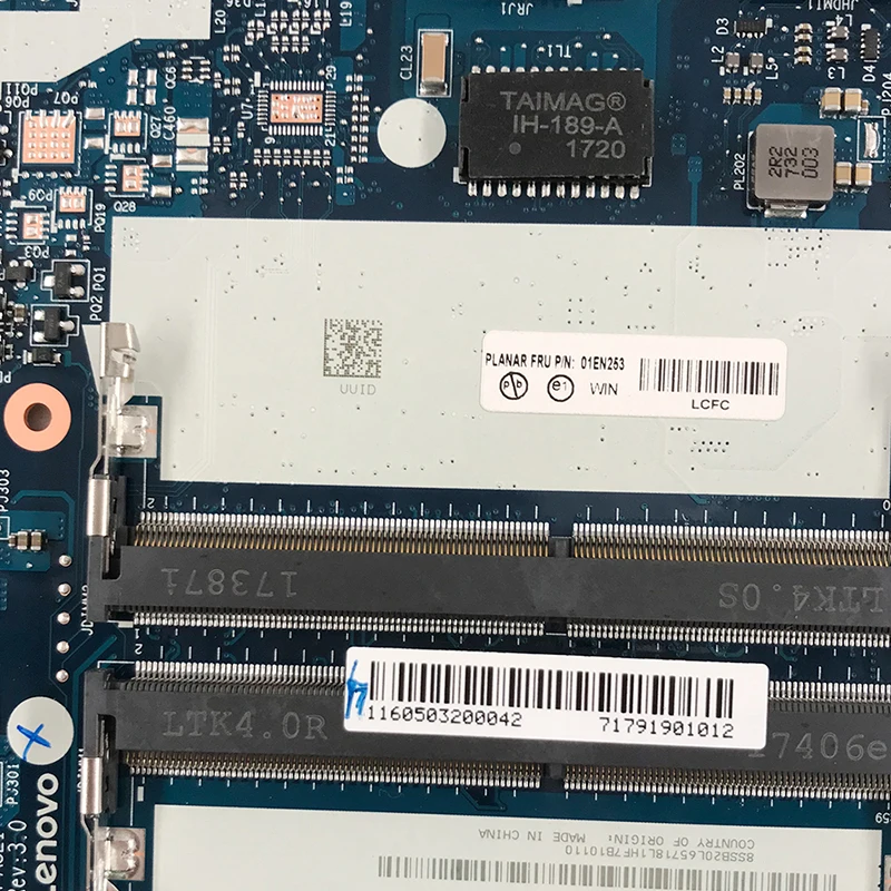 Для Lenovo ThinkPad E470 материнская плата для ноутбука I5 7200U GTX920M 2G DDR4 01EN253 01LV764 01YT094 CE470 NM A281