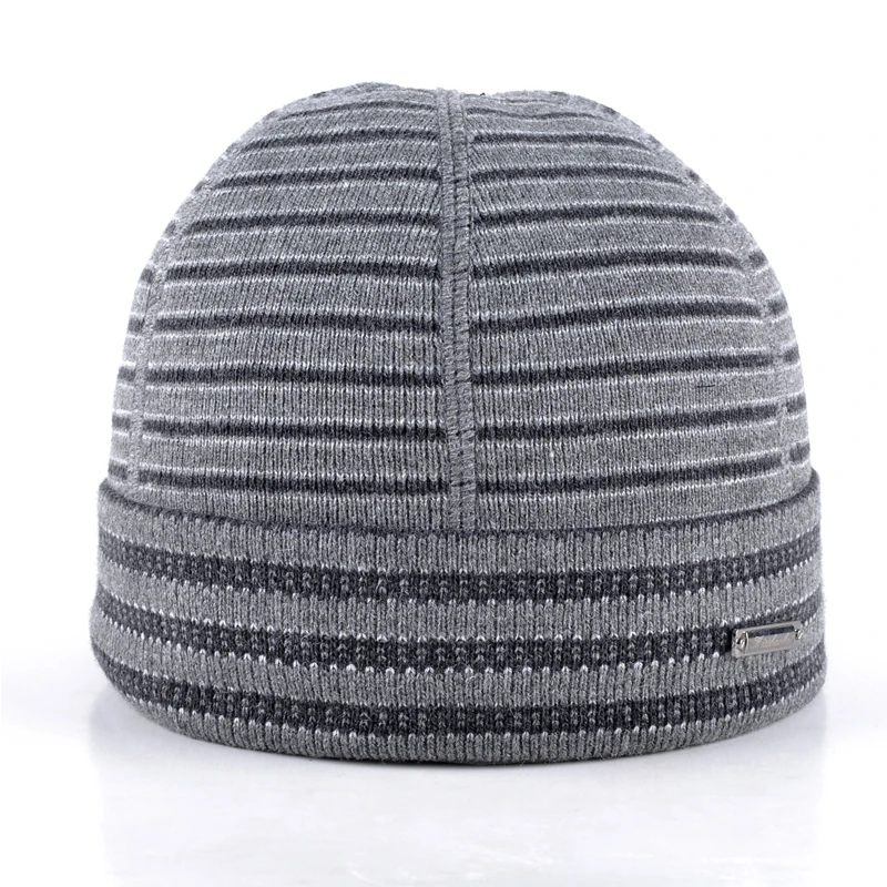 Мужчины шапка зима вязаные шапки мальчик шапочки балаклава шапка gorro skullies мужчины полосатый шерсть кепка человек теплый открытый повседневная лыжные шляпа кости