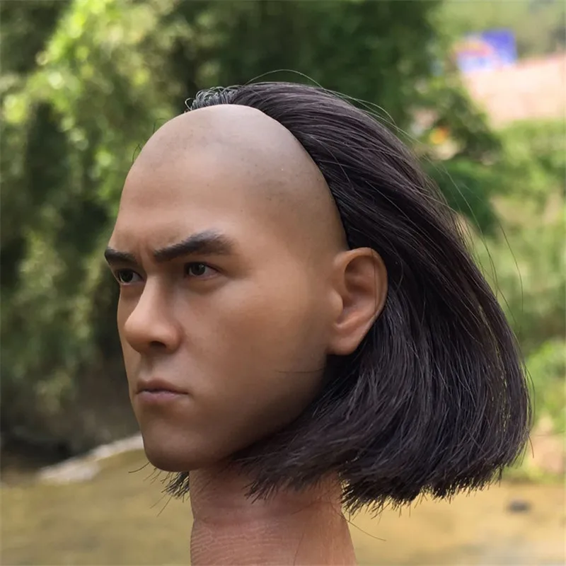Mnotht 1/6 популярная в Азии голова звезды резной Eddie Peng Yuyan имплантированные волосы