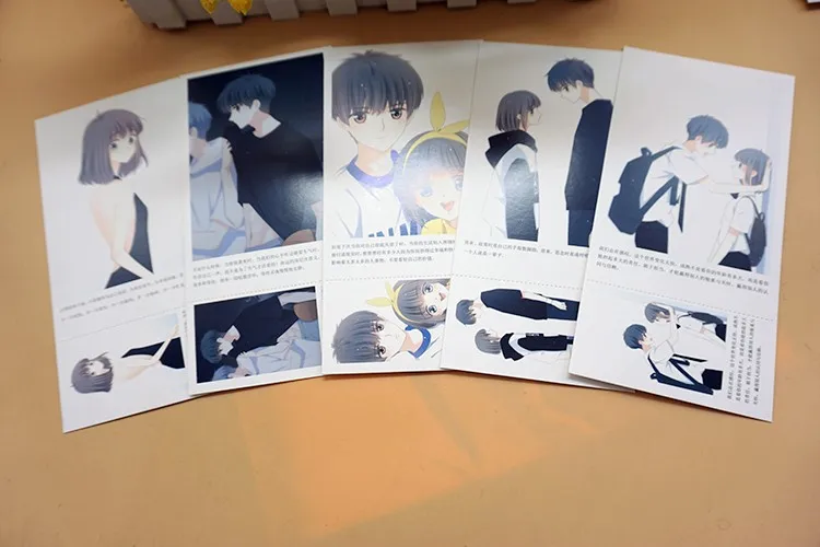 180pcs/Set Chinese Anime Love Never Fails Postcard/Greeting Card/Message Card/Birthday Letter Envelope Gift Card | Канцтовары для