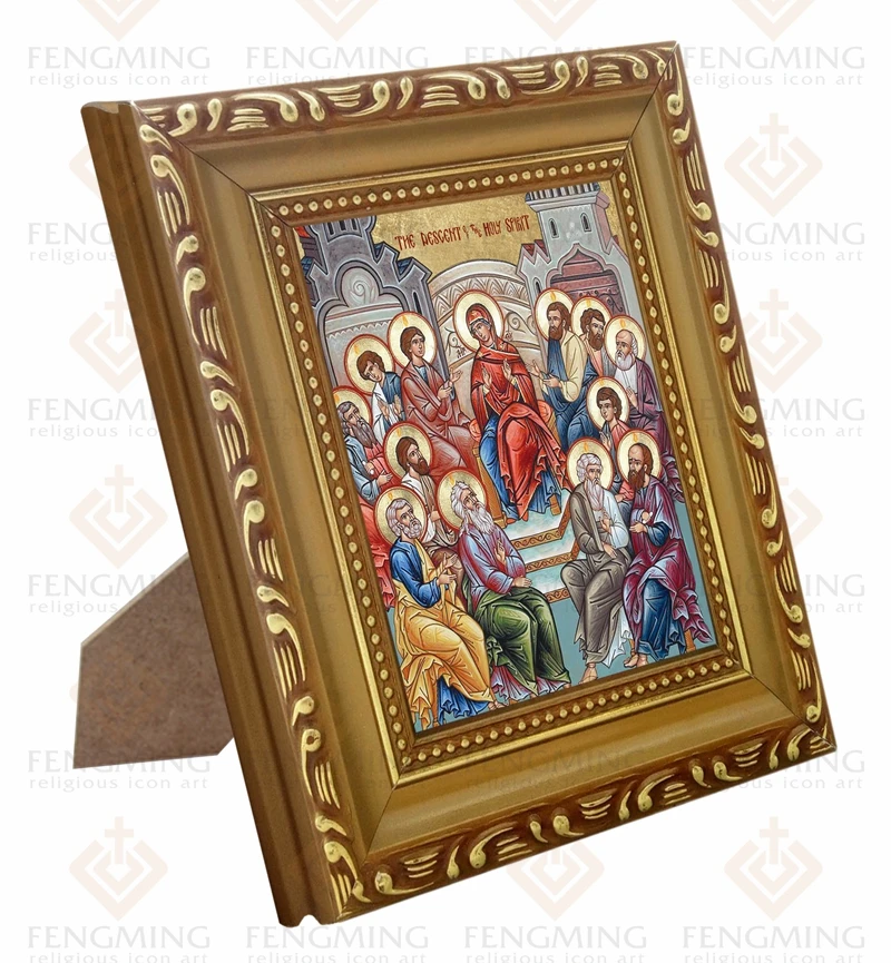 Высококачественная фоторамка икона Русской православной церкви пентесет