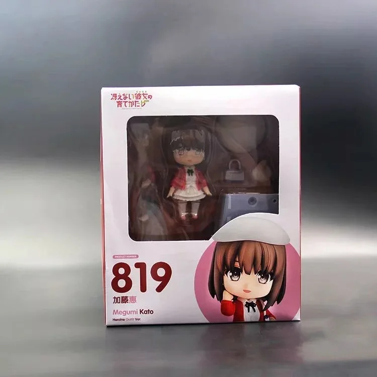 GSC Clay Q 819 аниме Saenai Heroine No Sodatekata Katou Megumi Стенд со шляпой изменение лица фигурка
