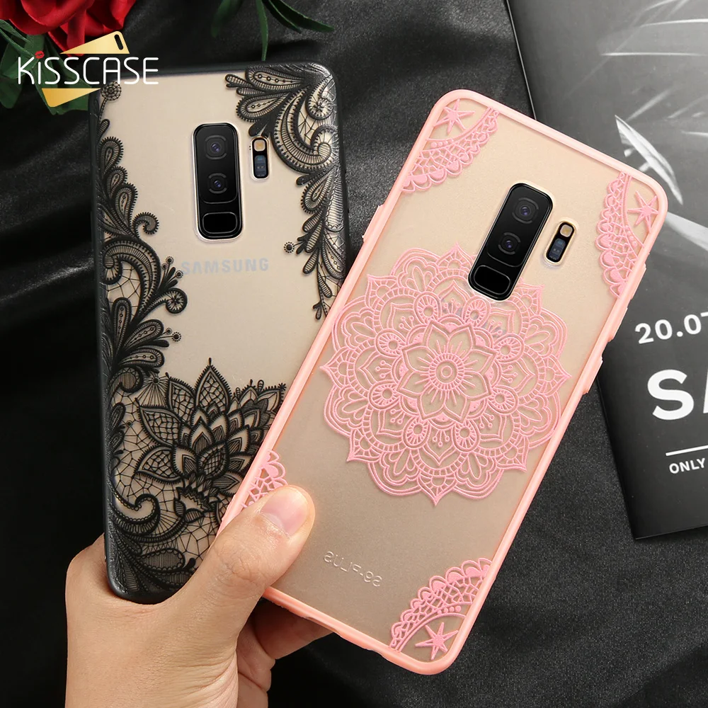 Чехол для телефона KISSCASE с цветочным рисунком Xiaomi Redmi Note 5 4 3 5A 4X 4A Plus Pro Кружевная