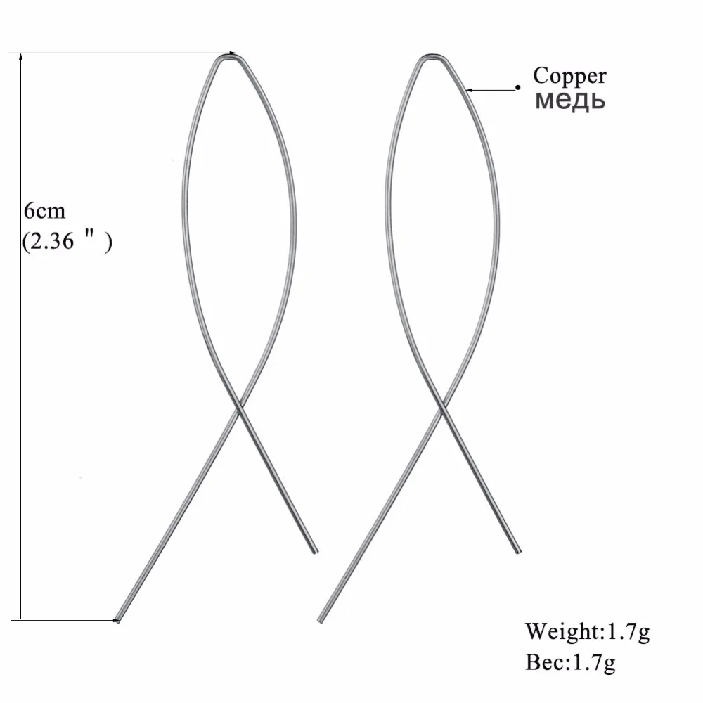 UAM уникальный дизайн аксессуары простые серебряные золотые серьги-кольца с