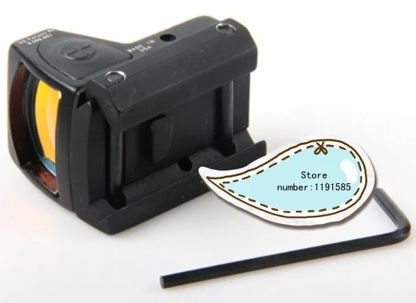 

RMR adjustable red dot sight With switch for rifle scope for hunting