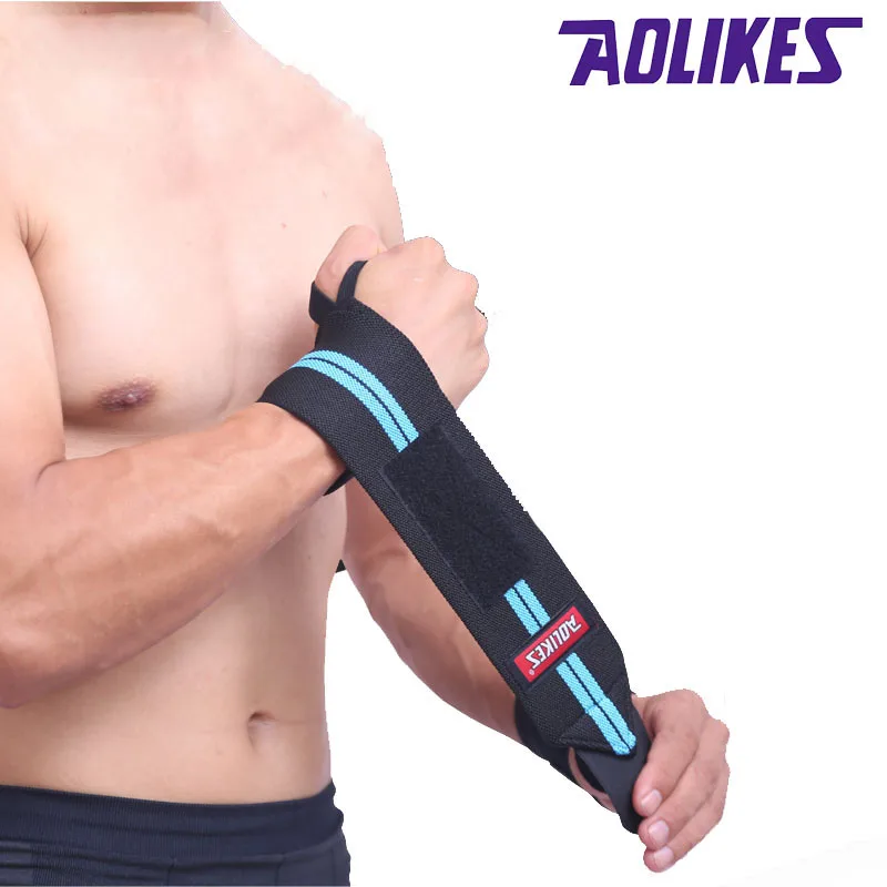 AOLIKES 1 шт. браслет для занятий тяжелой атлетикой спортивный настраиваемый