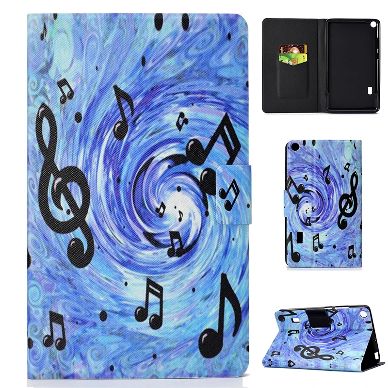 милый Мультфильм собака ткань кожаный кожа планшет планшета чехол хуавей huawei