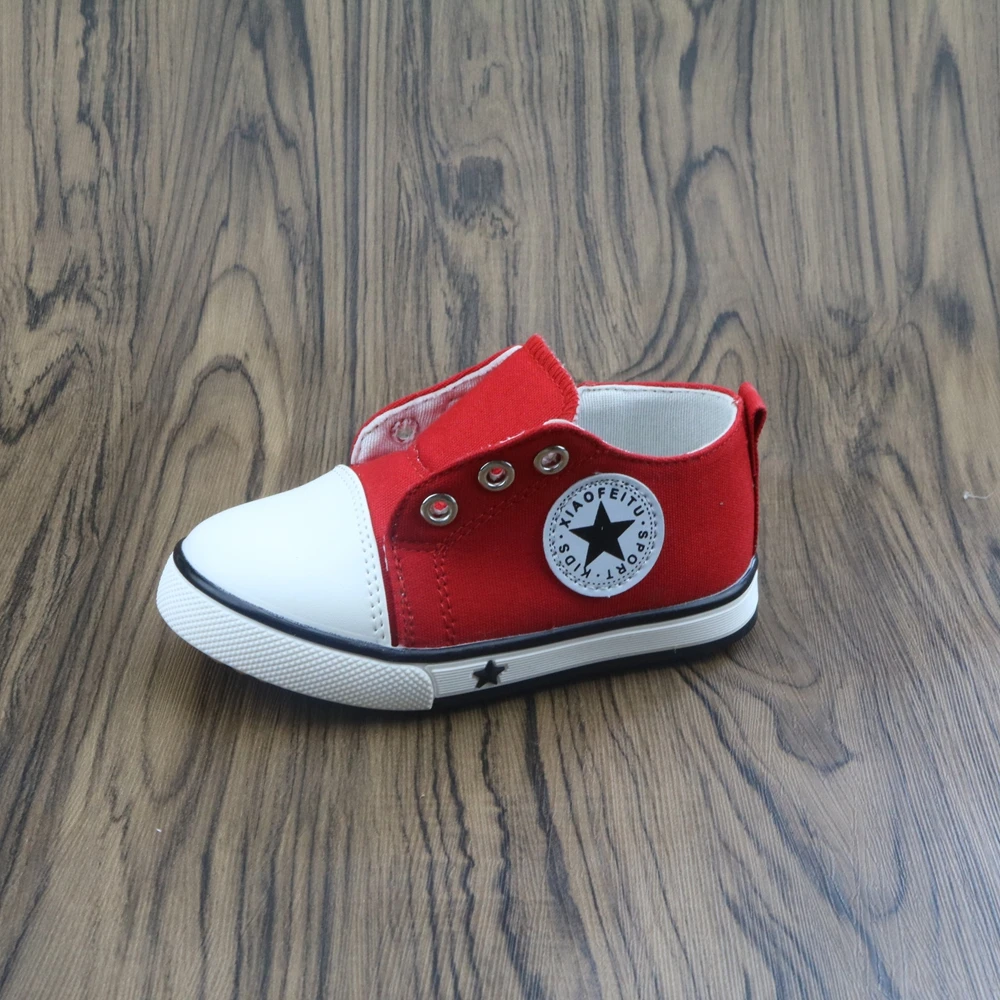 Кеды JUSTSL для мальчиков и девочек повседневные холщовые кроссовки на плоской