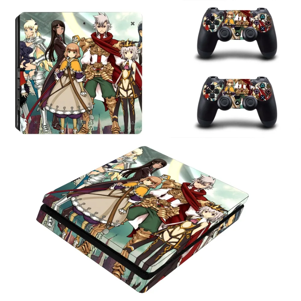 Игра Langrisser PS4 тонкая кожа Стикеры наклейка для Игровые приставки 4 консоли и
