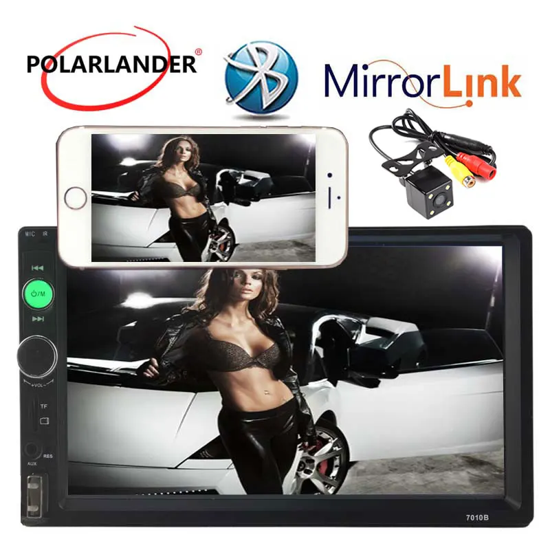 Авто радио Зеркало Ссылка автомагнитола общие модели Bluetooth громкой связи камера