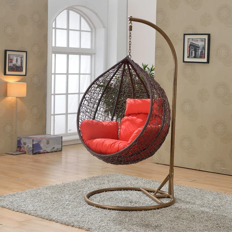 Мебель из ротанга гамак крытый коридор балкон двойная корзина висит кресло