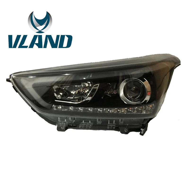 VLAND фабрика для автомобиля фара hyundai IX25 светодиодный фар 2015 2016 ящик головного
