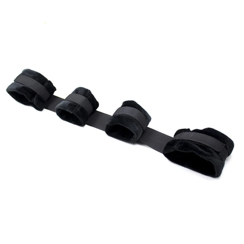 Фетиш бондаж наручники для ног соединить перекрестное удерживание БДСМ интимные