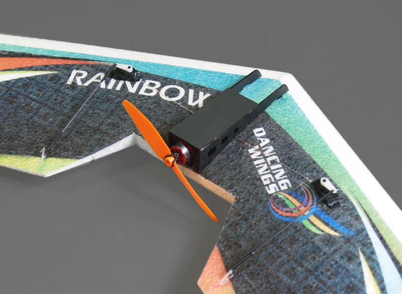 Бесплатная доставка распродажа EPP модель самолета Радужное крыло 800 мм размах