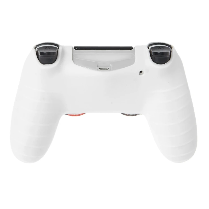 Gamepad Controller Protective Cover Silicone Sleeve Guard + 2 Grip Caps For PS4 | Электроника