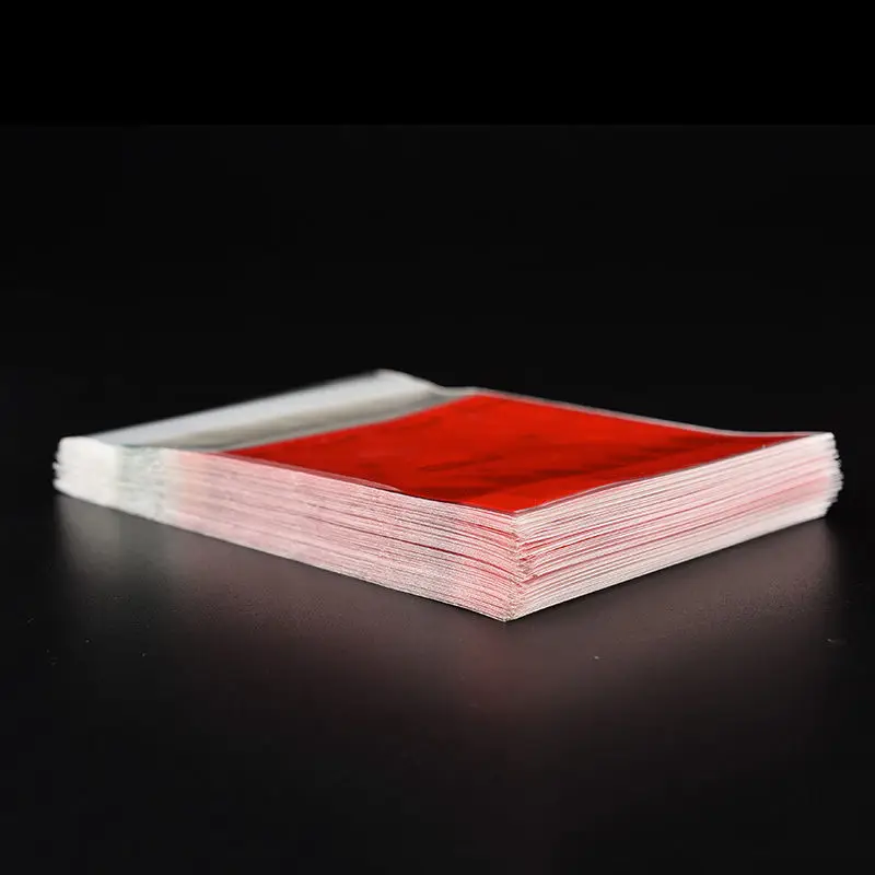 100 шт. прозрачная красная сумка держатель для канцелярских принадлежностей|stationery