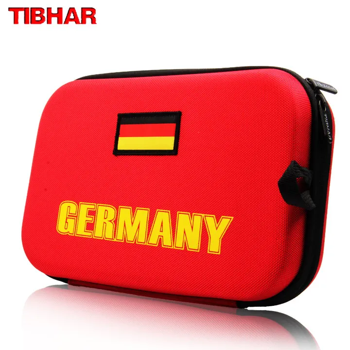 Чехол для настольного тенниса TIBHAR версия сборной Германии (Жесткая крышка) |