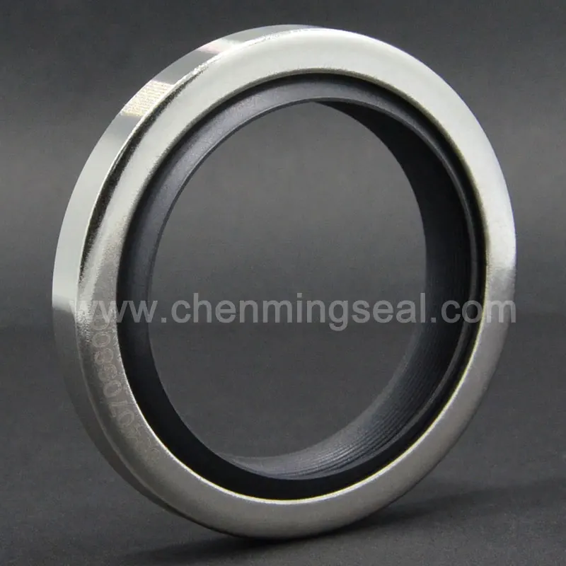 40*55*8 mm Separate Media Lip PTFE Oil Seals Rotary Shaft with Dual Stainless Steel Housing for Compressors Mixers | Автомобили и